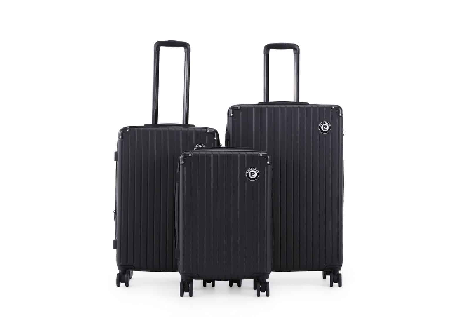 סט 3 מזוודות קשיחות של המותג Pierre Cardin דגם Shaula