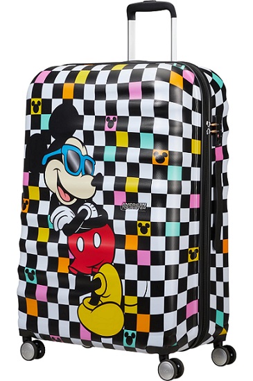מזוודה קשיחה גדולה American Tourister Disney Comics