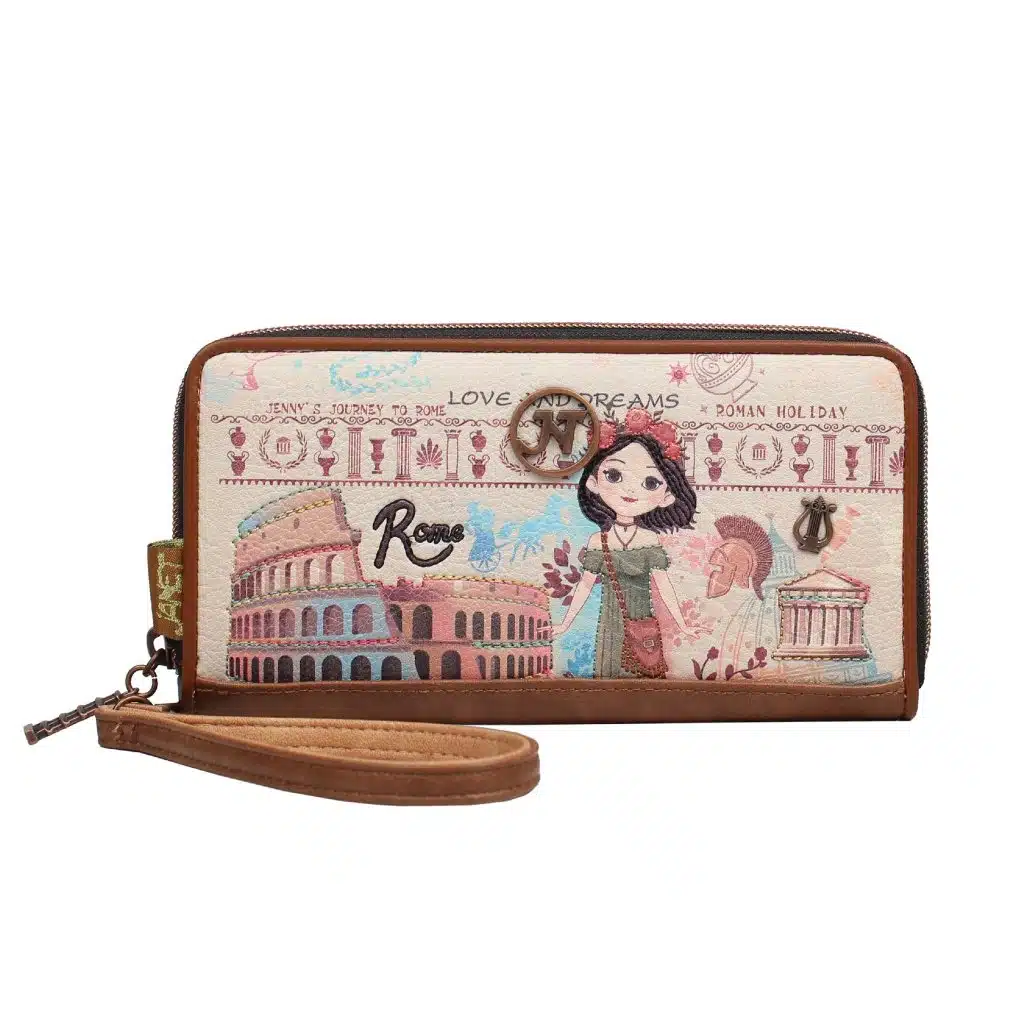 ארנק רוכסן של המותג janet london דגם jw 003