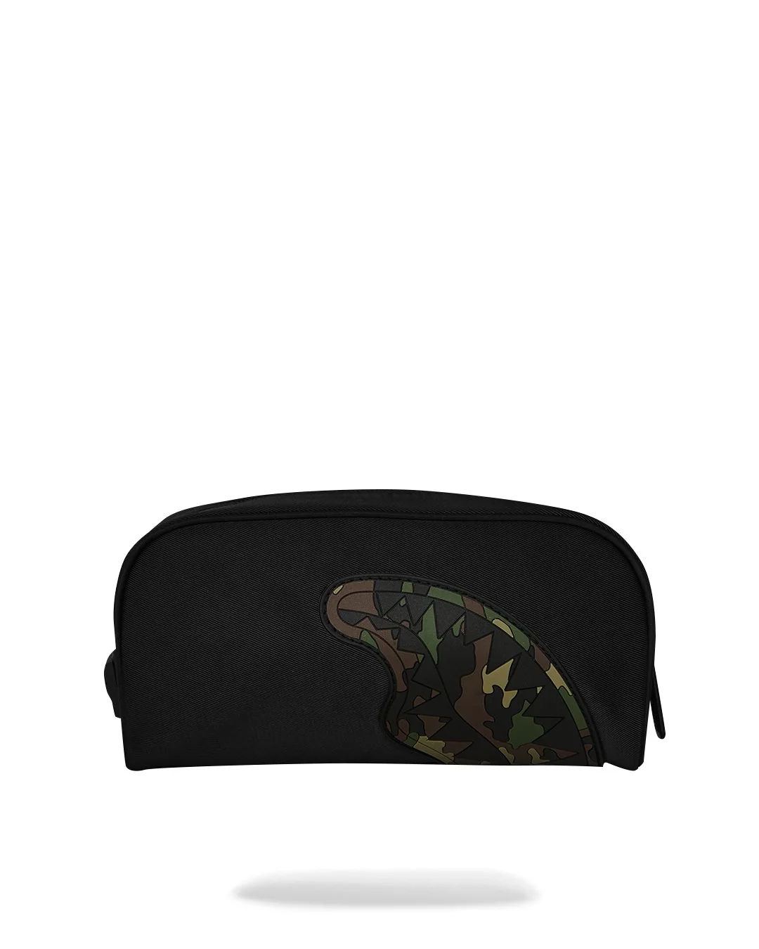 קלמר של ספרייגראונד SHARK CENTRAL BLACK NYLON CAMO EMBOSSED SHARK POUCH