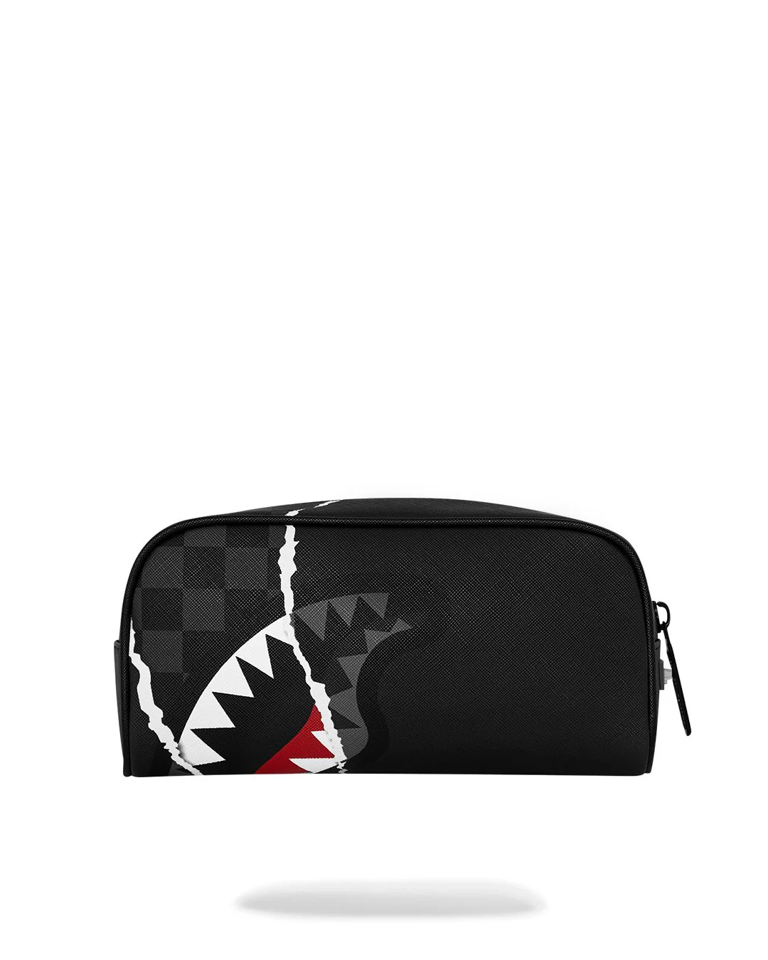 קלמר של ספרייגראונד CENTER RIP REVEALING GRAY CHECK POUCH
