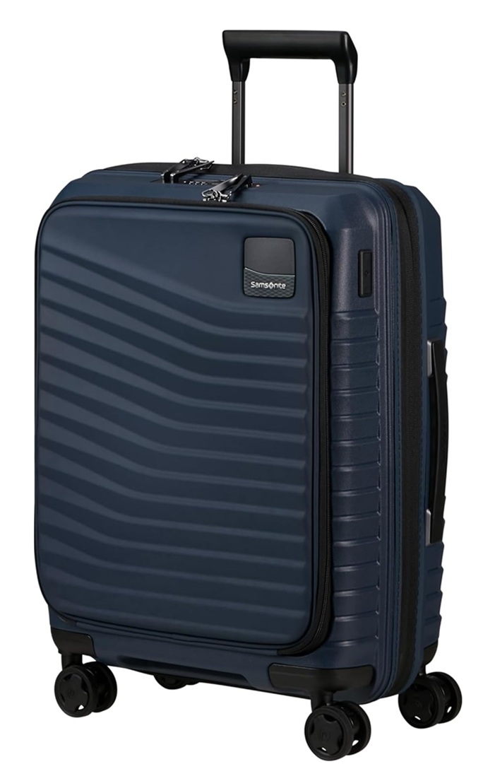 טרולי קשיחה לעליה למטוס + תא למחשב סמסונייט Samsonite Intuo 55cm 55X40X23