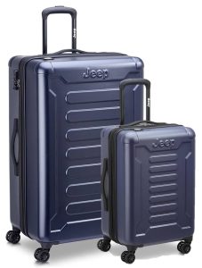 זוג מזוודות קשיחות ג’יפ גדולה במיוחד (29”) + קטנה (20”) Jeep JH004C